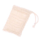 Cotton Linen Soap Saver Pouch Bar Bags Exfoliating Net Mesh For Shower Holder