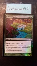 1 x Natural Spring - Foil - 10th - LP - Magic The Gathering - MTG