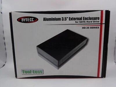 Bytecc USB 2.0 - 3.5 Hard Drive Enclosure Untested - Image 1 of 4