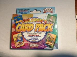 NEW Triumptt Children's CARD PACK {4 Individual Card Games Ages 3+} - Picture 1 of 2