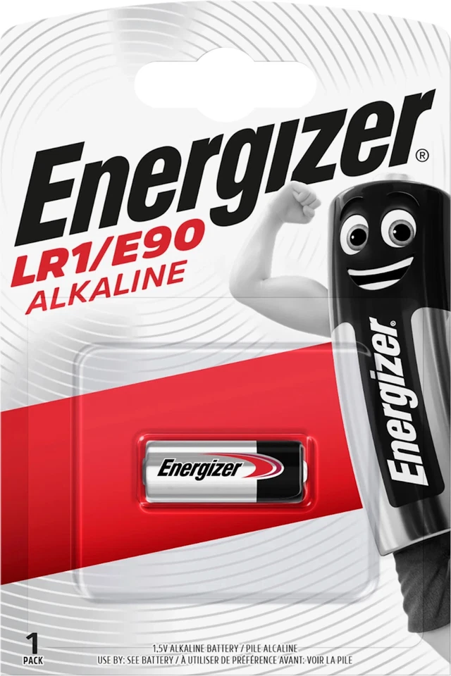 1x Energizer LR1/E90 Alkaline Batterie 1,5V Lady N im 1er Blister 608306 - Bild 1 von 1