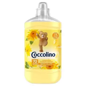 Coccolino Fresh & Soft Happy Yellow Fabric Softener Concentrate 1700ml - Picture 1 of 3