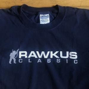 VINTAGE RAWKUS Records Classic T-Shirt (Size XL) 1998 Navy Y2K Mos Def Rap Tees - Bild 1 von 8