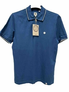 Camiseta polo Pretty Green Barton, mangas cortas turquesa, talla - M - Imagen 1 de 8