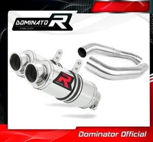 CBR 1000 F DUAL Exhaust GP I Dominator Racing silencer 1993 1994 1995 1996 1997 - Picture 1 of 2