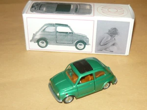 MEBETOYS A36 FIAT nuova 500 AUTOMODELLO SCALA 1/43 con reprobox - Foto 1 di 7