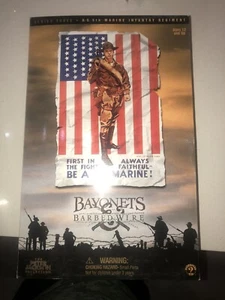 1/6th WW1 U.S 5th Marine Infantry Regiment Sideshow  Bayonets and Barbed Wire  . - Picture 1 of 3