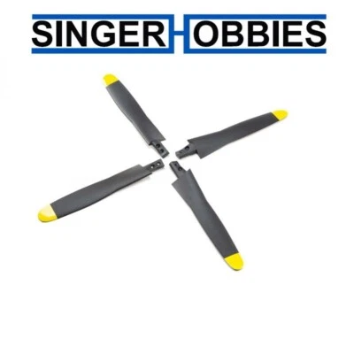 E-Flite EFL01258 Prop Set (4): P-51D 1.5m Mustang HH - Image 1 of 2