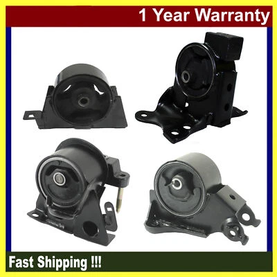 Juego de 4 piezas de montaje de motor y transmisión para Nissan X-Trail 2005-2006 2,5 L 2x2 Foto 1 de 4