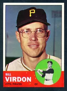 1963 Topps Baseball #55 Bill Virdon NRMT/MT - Bild 1 von 2