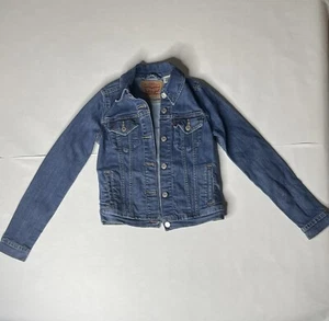 Levi strauss jean jacket- girls size XS- blue - Picture 1 of 7