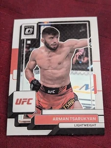 2023 Donruss Optic UFC #44 Arman Tsarukyan LIGHTWEIGHT - Picture 1 of 2