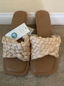 Damen-Sandalen A New Day hellbraun Größe 9,5 - Bild 1 von 7