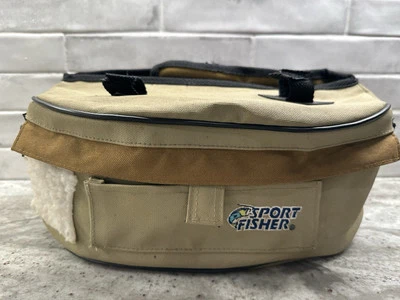 Bolsa de pesca deportiva Fisher bolsa de cintura bolsa de aparejos seis bolsillos correa de caña riñonera Foto 1 de 4