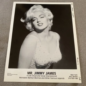 Mr. Jimmy James Pressefoto 8 x 10". Siehe Beschreibung. - Bild 1 von 12