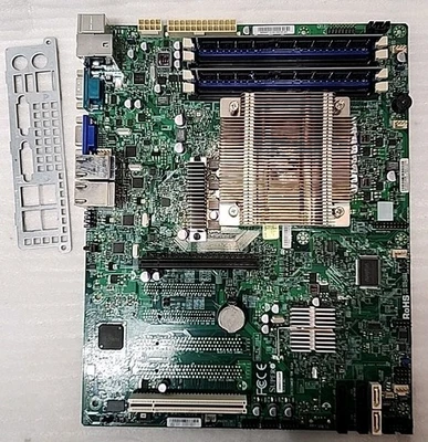 Placa madre Supermicro X9SCI-LN4F Server LGA 1155 DDR3 funcionando con E3-1270V2 y 16G Foto 1 de 4