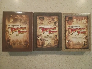 The Adventures of Young Indiana Jones The Complete Series Vol 1-3 DVD Box Sets - Picture 1 of 22