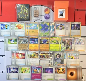 Glimmora Ex & Budew - Pokémon TCG - OutTheBoxTCG Custom Standard Decks  - Picture 1 of 14