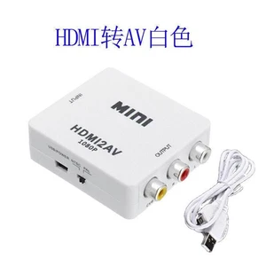 HDMI To AV Adapter Converter Cable CVBS 3RCA 1080P Composite Video Audio - Picture 1 of 11
