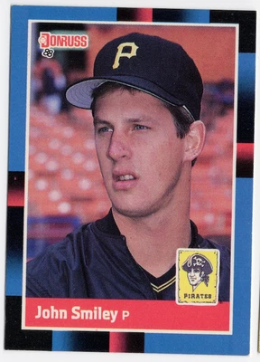 John Smiley #449 Donruss 1988 棒球卡 — 第 1/2 张图片