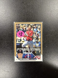 JOSE MIRANDA 2023 Topps Series 2 Gold Parallel #/2023 -MINNESOTA TWINS- #505 - Picture 1 of 2