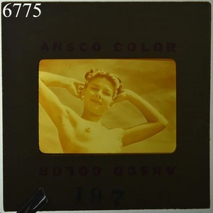 Desnudo Pinup Transparente Pedido por Correo Diapositiva Años 50 Niña Burlesca Negativo Erótico 2" - Imagen 1 de 9