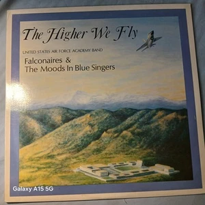 The Higher we Fly US Air Force Academy Band Falconaires The Moods LP SEALED - Picture 1 of 2