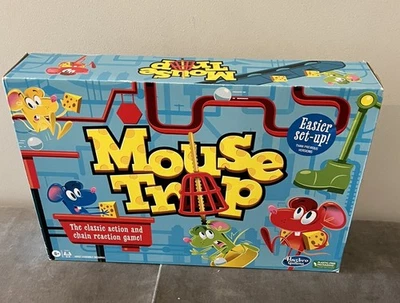 MouseTrap Game Classic Action Game by Hasbro Gaming. Brand New Opened box - Image 1 of 4