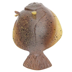 (flounder) Simulation Fish Model Flexible Sea Fish Toy Birthday Cake - Picture 1 of 12