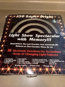 VINTAGE WEIHNACHTSBELEUCHTUNG / 150 LICHTER / LICHTSHOW SPEKTAKULÄR! - Bild 1 von 8