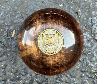 Jaguar S XJR XJ8 X XK 2003-2008 tipo madera palanca de cambios perilla de cambio genuina OEM Foto 1 de 4