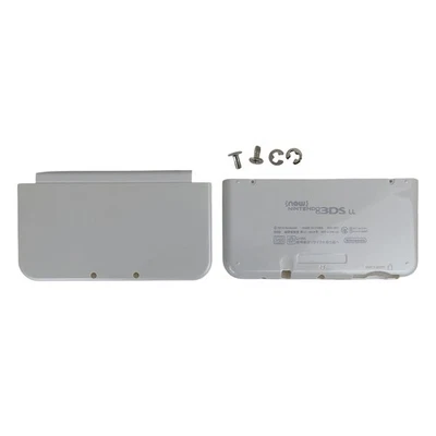 White Replacement Housing Shell Top Bottom Cover Case For New Nintendo 3DS XL LL - Image 1 of 4