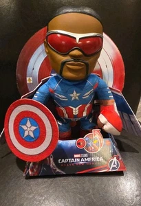 Marvel Captain America Brave New World Talking Plush Figure w/ Sounds NEW - Picture 1 of 7
