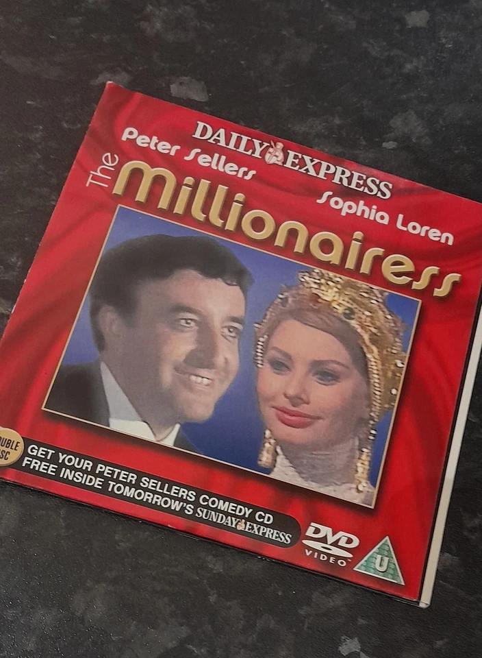 The Millionairess DVD Starring Sophia Loren & Peter Sellers Promo Edition - Image 1 of 1