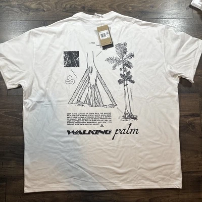 CAMISETA NIKE ACG HOMBRE TALLA 3XL BLANCO GRÁFICO “AMIGOS CON ÁRBOLES” PALMERA CAMINANTE Foto 1 de 4