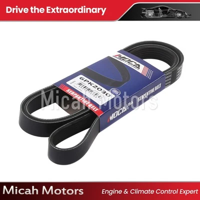 Fit for 2001-2004 Chevrolet Corvette 5.7L EPDM Serpentine Belt Foto 1 de 4