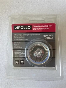 APOLLO 31263 300w/82v HALOGEN FOR Kodak SLIDE PROJECTORS TYPE EXR - Picture 1 of 4