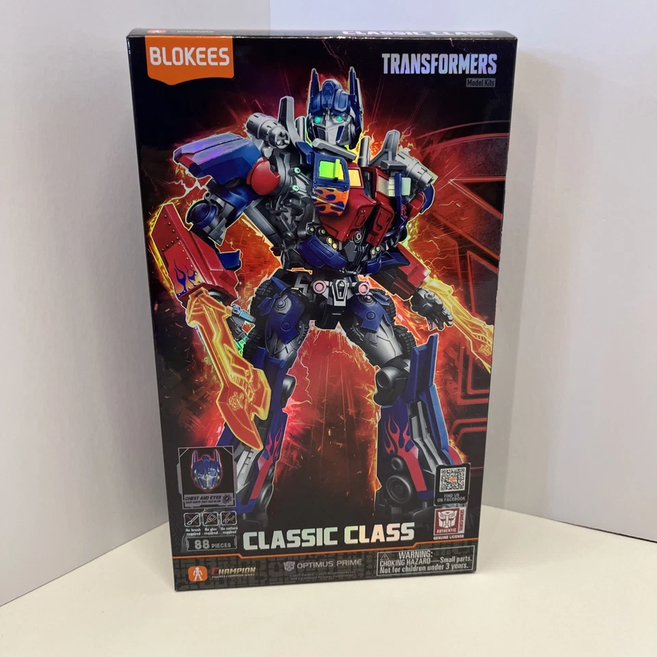 BLOKEES TRANSFORMERS CLASSIC CLASS OPTIMUS PRIME MODEL KIT - Image 1 of 4