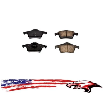 New Rear Ceramic Brake Pads for Volvo S60 01-09 S80 99-06 V70 02-07 XC70 03-07 - Image 1 of 4