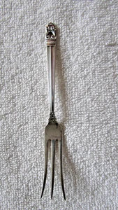 Royal Danish International Sterling Silber Zitronengabel - Bild 1 von 3