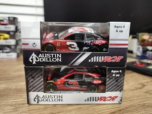 Austin Dillon #3 2018 Camaro ZL1 Daytona 500 Win" And 2019 #3 Dow 1/64 Die Cast - Picture 1 of 4