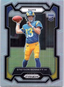 Panini Prizm 2023 - Rookies Stetson Bennett #358 Silver Prizm (RC) - Imagen 1 de 2