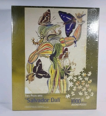 new sealed TRES PICOS (1955) Salvador Dali 1000 pcs puzzle Dali Museum No. 9260 - Image 1 of 4