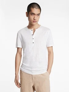198 $ brandneu John Varvatos Bleeker Henley klein - Bild 1 von 10