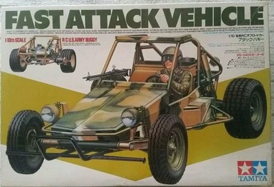 Vintage Tamiya Kit No.5846 Attack Buggy Electric Radio Control Kit Rare - Image 1 of 4