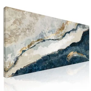 Quadro Forme Astratte Spiaggia Incantata Astratta , absh37 quadro stampa su tela - Imagen 1 de 6