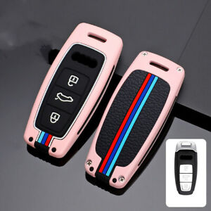 For Audi A4L Q3 A6L A5 Q5L Q8 A7 A8 Zinc Alloy Car Remote Key Case Cover Shell