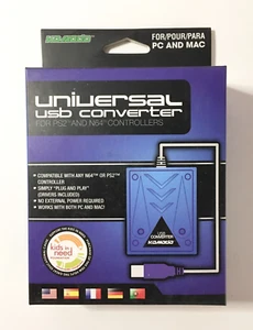 Universal USB Converter PC & MAC for PS2 & N64 (Komodo, 2010) New Sealed - Picture 1 of 2