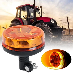 Lampa okrągła LED z 6 wzorami lampy błyskowej 12 V 24V E9 do ciężarówki samochodu osobowego ciągnika światło ostrzegawcze - Zdjęcie 1 z 10