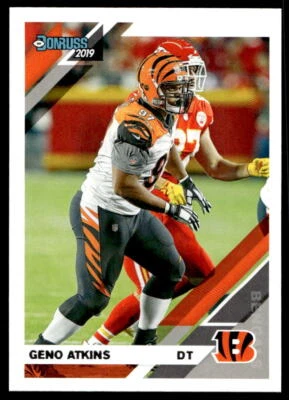 Geno Atkins 2019 Donruss #61 Cincinnati Bengals FOOTBALL - Image 1 of 2